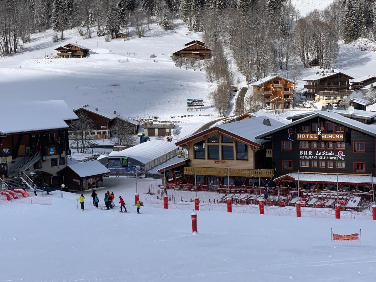 Le Schuss Hotel Châtel Exterior foto
