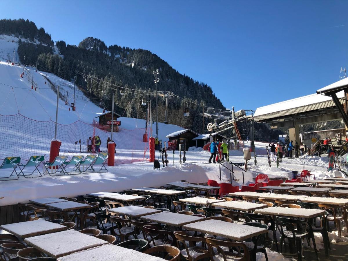 Le Schuss Hotel Châtel Exterior foto